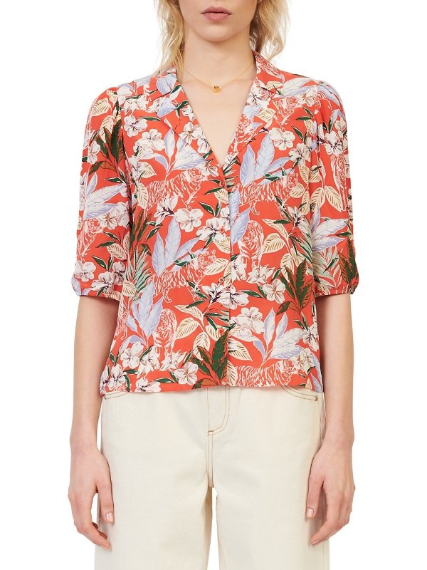 Civale Floral Printed Shirt