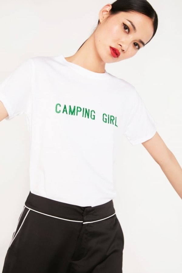 Camping Girl T恤