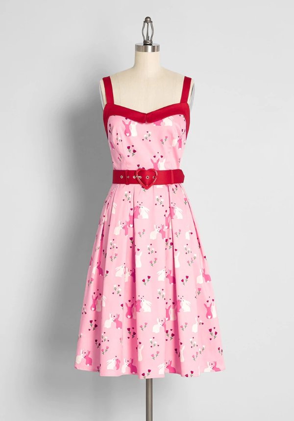 Are You My Some-Bunny? Swing Dress