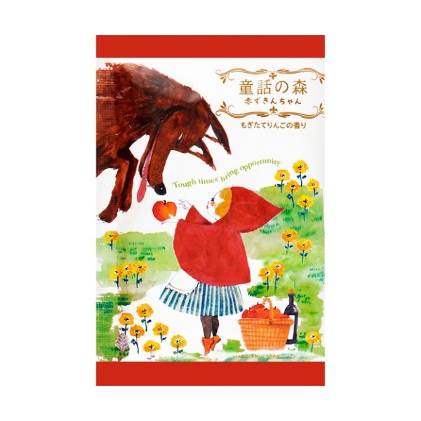 日本KOKUBO小久保 森林系童话浴盐 小红帽 新鲜采摘苹果香 50g - 亚米网