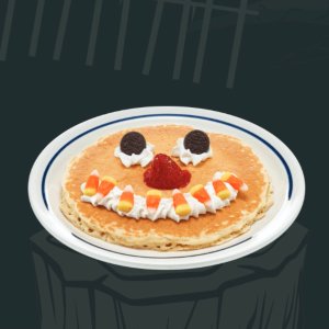 Coming Soon: IHOP Get free Halloween theme ghost face pancakes