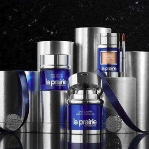 with La Prairie Skincare and Beauty Purchase @ Saks Fifth Avenue