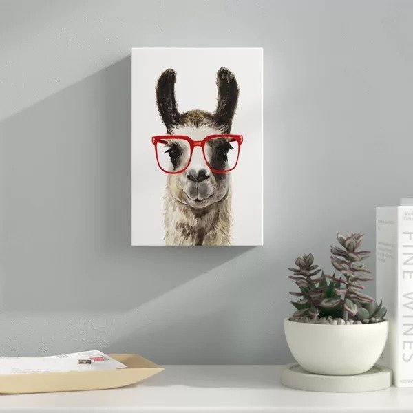 Hip Llama I by Victoria Borges Painting PrintHip Llama I by Victoria Borges Painting PrintRatings & ReviewsCustomer PhotosQuestions & AnswersShipping & ReturnsMore to Explore