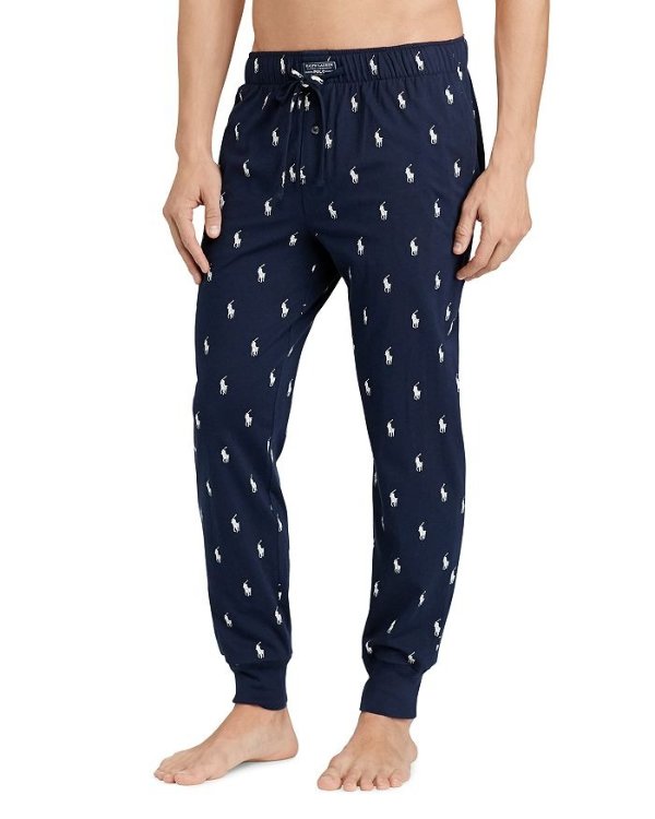 Pony Print Pajama Jogger Pants