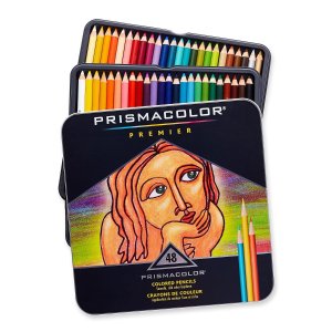 Prismacolor Premier Soft Core Colored Pencil, Set of 48 Colors