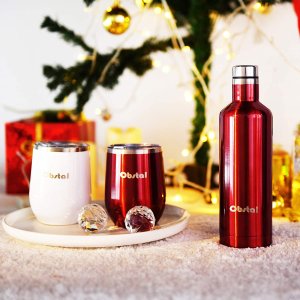 Obstal Stainless Steel Insulated Tumbler - Double Wall Vacuum Travel Mug