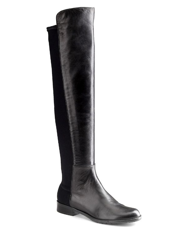 5050 Over-The-Knee Stretch-Leather Boots