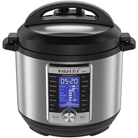 Instant Pot Ultra 6 Qt 10-in-1 Multi- Use Programmable Pressure Cooker, Slow Cooker, Rice Cooker, Yogurt Maker, Cake Maker, Egg Cooker, Saute, Steamer, Warmer, and Sterilizer