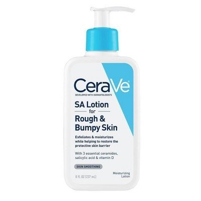 SA Body Lotion for Rough and Bumpy Skin - Fragrance Free - 8 fl oz
