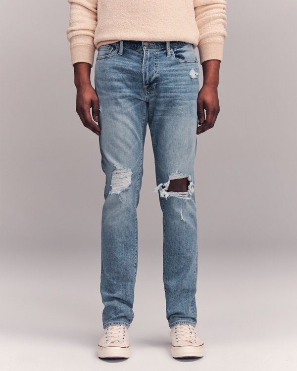 Men's Ripped Skinny Jeans | Men's Clearance | Abercrombie.com