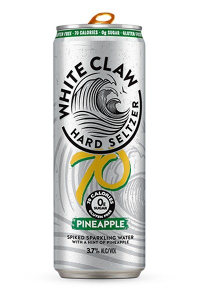 70卡款White Claw Hard Seltzer 菠萝口味 6罐装