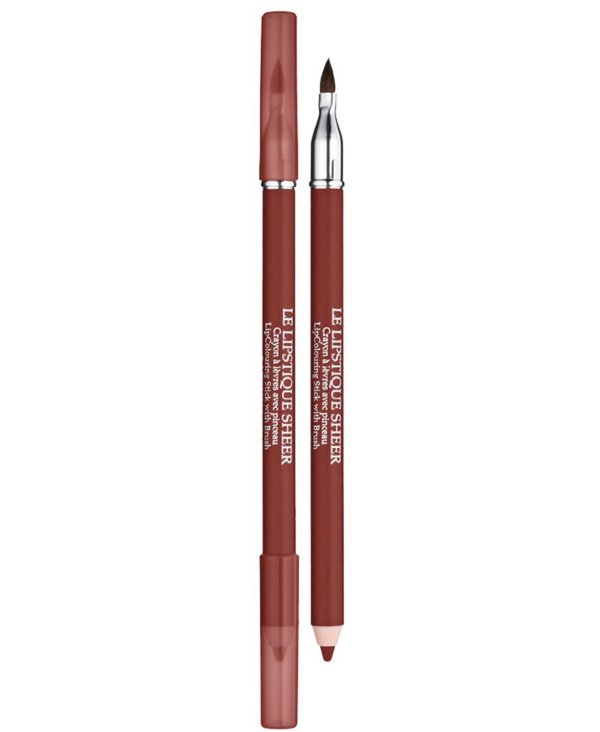 Le Lipstique Dual Ended Lip Pencil with Brush, 0.04 oz