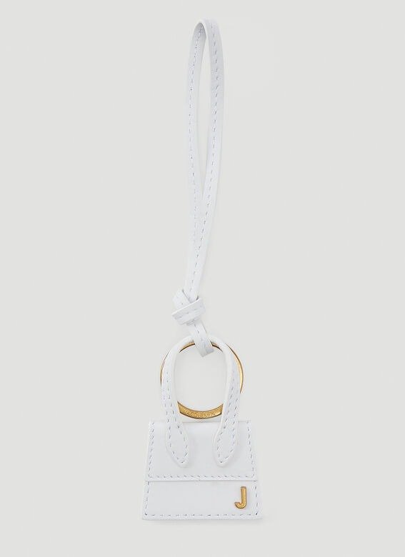 Le Porte Cles Chiquito Keyring in White