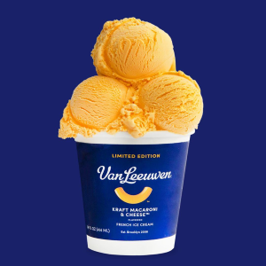 上新：Van Leeuwen × Kraft 联名款芝士冰淇淋 感受复古夏季