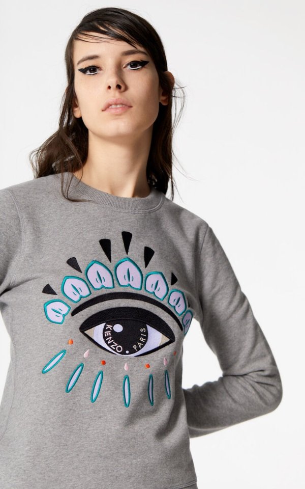 Embroidered Eye sweatshirt