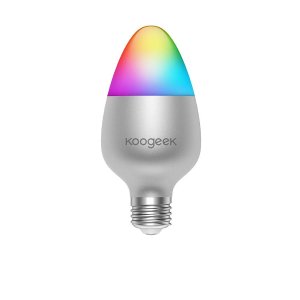 史低价：Koogeek Wi-Fi 8W 可调色 可调光 E26 智能LED灯泡，支持3种系统