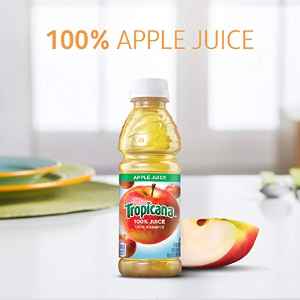 Tropicana Apple Juice, 10 oz., 24 Count