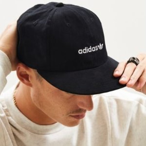 adidas Faux Suede Relaxed Strapback Hat