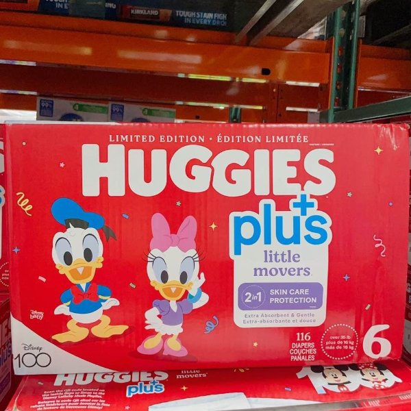 Huggies Plus Diapers Sizes 3 - 7