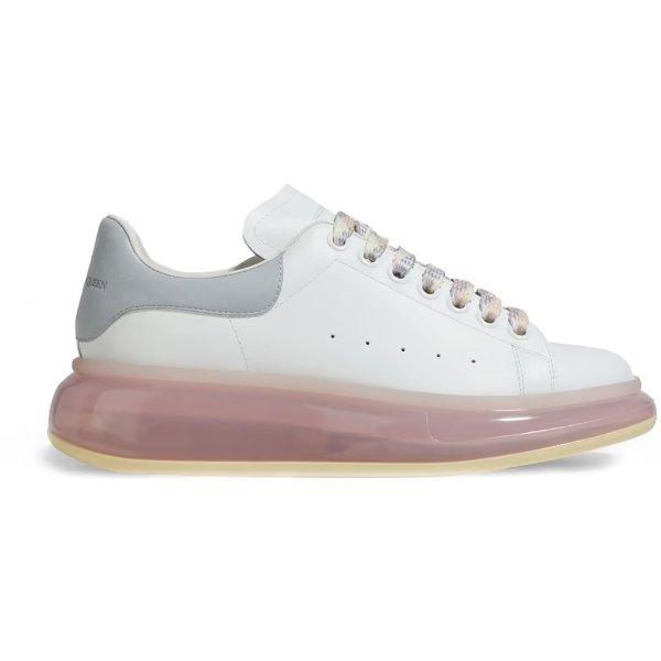 Larry leather exaggerated-sole sneakers