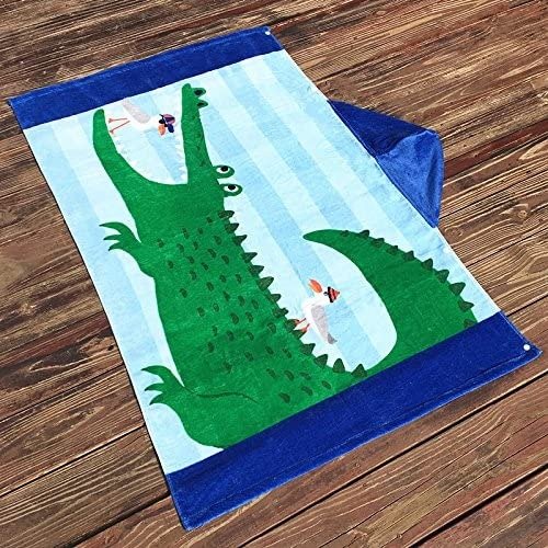 鳄鱼浴巾