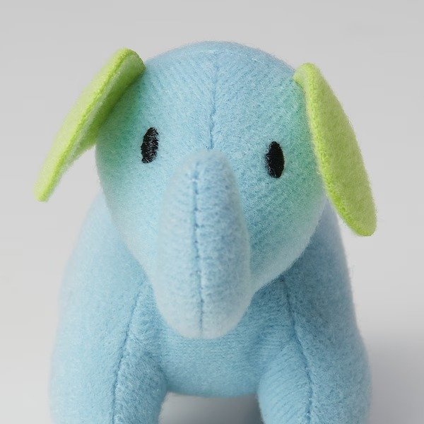 SOT BARNSLIG Soft toy, elephant, 4" - IKEA