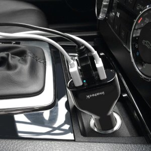 Inateck Quick Charge 30W 3-port USB Car Charger