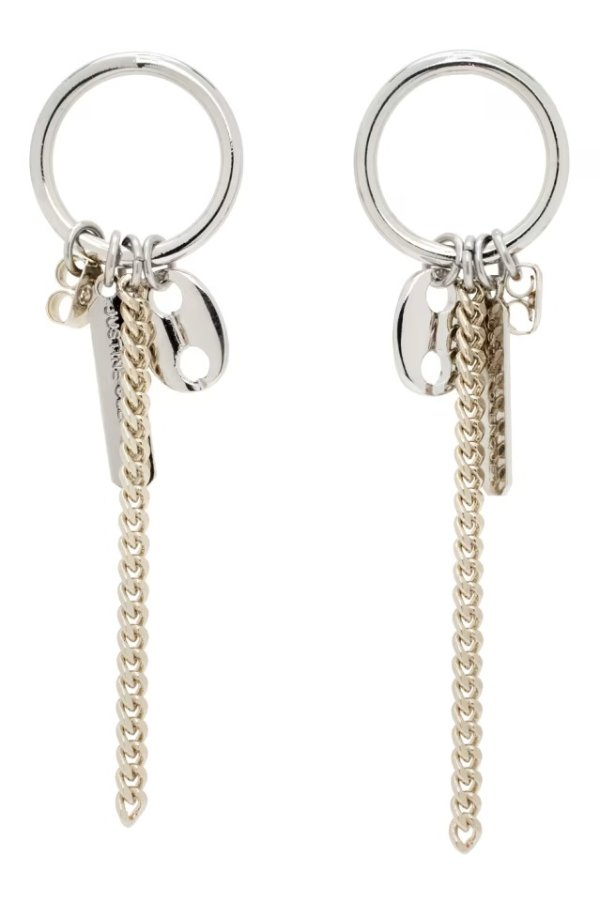 Silver & Gold Rita Earrings