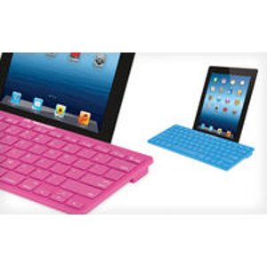 Merkury Innovations ColorKeys蓝牙键盘，7色可选，兼容 iPad、iPhone等