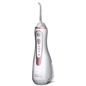 Waterpik Cordless Water Flosser Rechargeable Portable Oral Irrigator For Travel And Home - Cordless Advanced, WP-569 Rose Gold