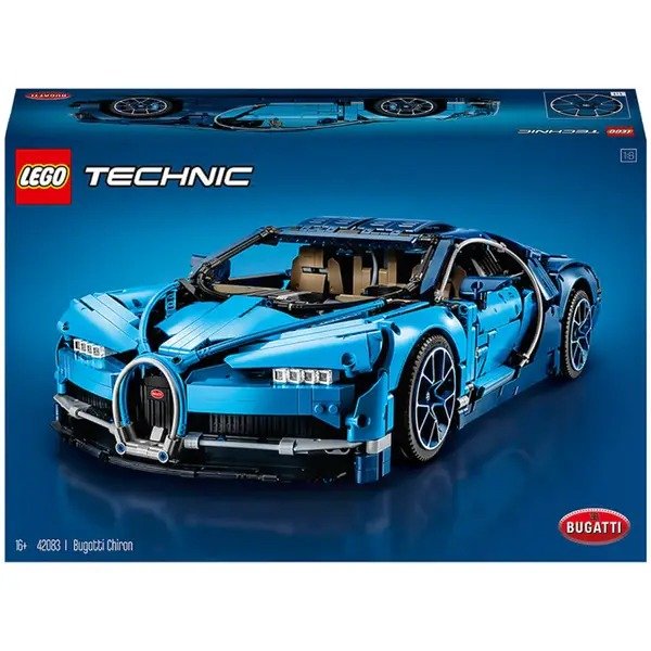 Technic: Bugatti Chiron Sports Race Car Model (42083)