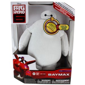 Big Hero 6 10" Baymax Plush Figure with Sound Effects