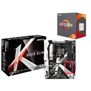 AMD Ryzen 5 1600X Processor w/ ASRock X370 Killer Motherboard