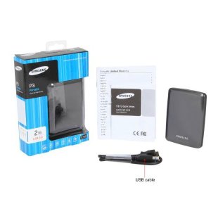 SAMSUNG P3 Portable 2TB USB 3.0 2.5" External Hard Drive