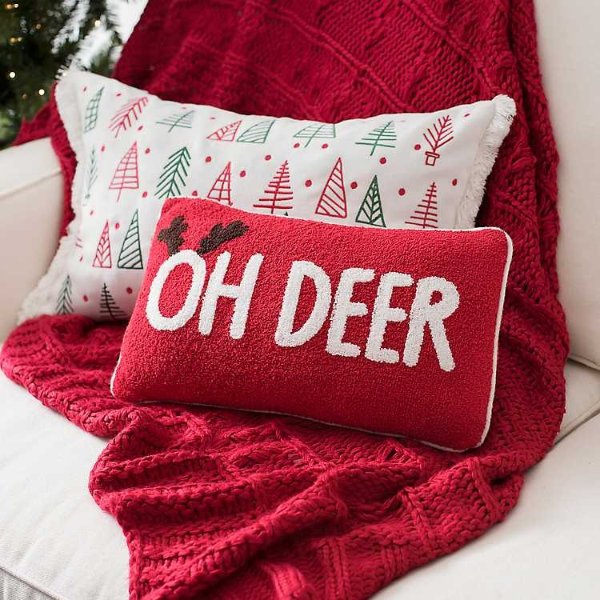 Oh Deer Accent Pillow