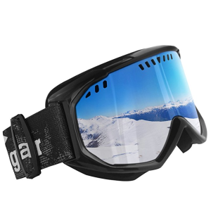 Unigear Ski Goggles Anti-fog Snow Snowboard OTG Goggles 100% UV Protection for Men, Women and Youth