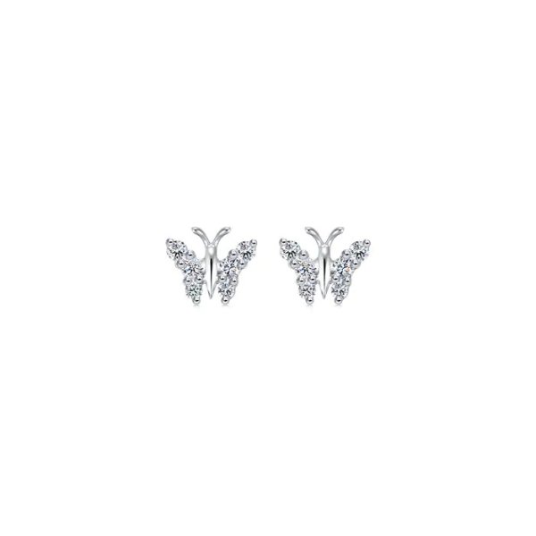 18K White Gold Diamond Earrings | Chow Sang Sang Jewellery eShop