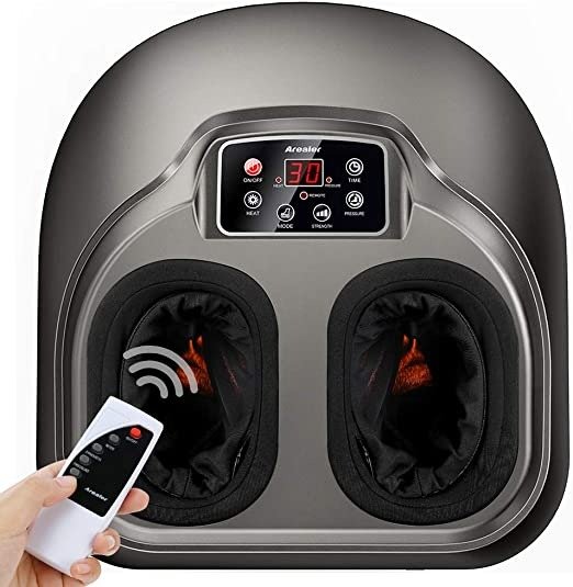 Arealer Foot Massager Machine with Heat