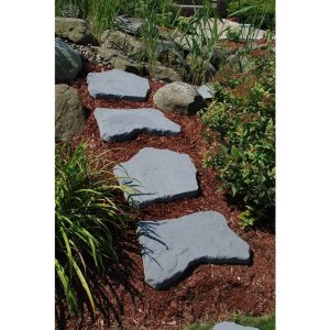 Nantucket Pavers 20 in. and 21 in. Irregular Blue Concrete Step Stone Kit (20-Piece)
