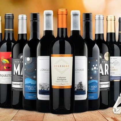 6, 12, or 15 Bottles of Cabernet Plus Gift (Up to 75% Off)