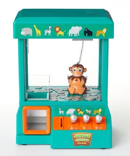 Green & Orange Jungle Friends Arcade Claw Machine