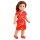 Asian Beauty - Asian Red and Gold Traditional Dress with Golden Shoes - Clothes Fits 18 Inch American Girl Doll (Doll Not Included)