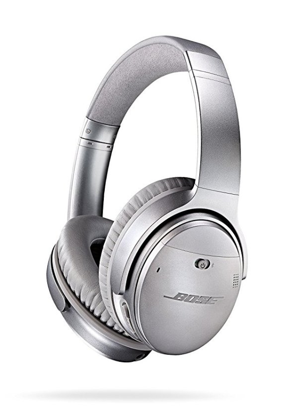 Bose QuietComfort QC35 1代 无线耳机-银色 头戴式蓝牙耳麦 降噪耳机 蓝牙耳机