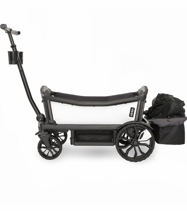 Cruiser Stroller / Wagon + Basket - Savanna White