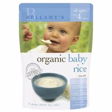 有机婴幼儿米粉米糊 宝宝辅食 4个月以上 125g