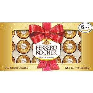 Ferrero Rocher Holiday Candy, 7.9 Ounce (Pack of 6)