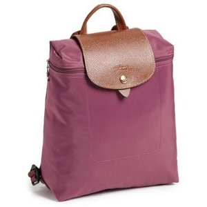 Longchamp紫色尼龙背包Le Pliage热卖