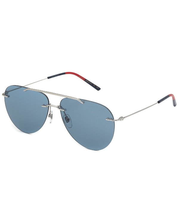 Men's Fashion 60mm Polarized Sunglasses
