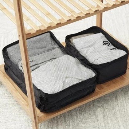 Foldable Travel Storage Bags, Woven Fabric