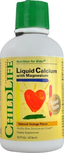 Liquid Calcium with Magnesium Natural Orange -- 16 fl oz